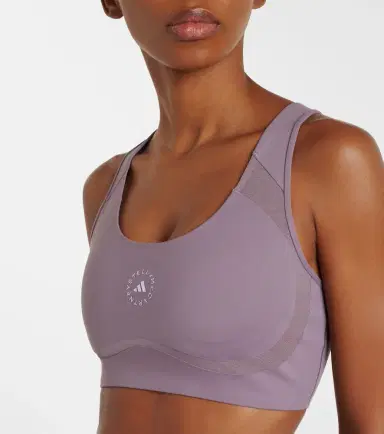Adidas by Stella McCartney Logo sports bra | Thumbnail 2 Adidas by Stella McCartney Logo sports bra | Thumbnail 2
