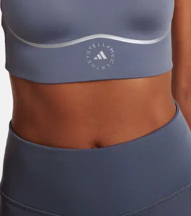 Adidas by Stella McCartney Logo sports bra | Thumbnail 4 Adidas by Stella McCartney Logo sports bra | Thumbnail 4