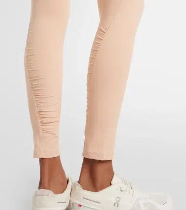 Adidas by Stella McCartney Ruched high-rise leggings | Thumbnail 4 Adidas by Stella McCartney Ruched high-rise leggings | Thumbnail 4