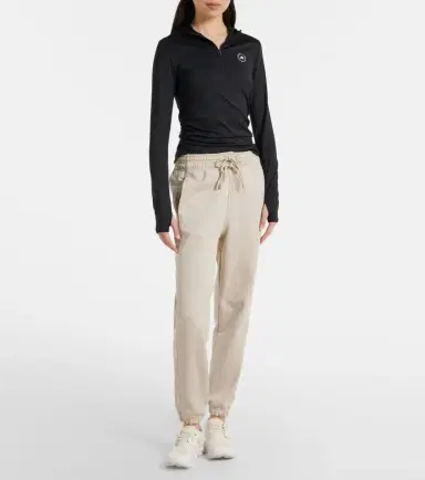 Adidas by Stella McCartney Logo hooded zip-up top | Thumbnail 3 Adidas by Stella McCartney Logo hooded zip-up top | Thumbnail 3