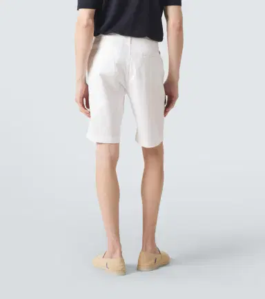 Vilebrequin Cotton-blend satin Bermuda shorts | Thumbnail 3 Vilebrequin Cotton-blend satin Bermuda shorts | Thumbnail 3