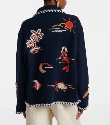 Alanui Remember Me virgin wool jacket | Thumbnail 3 Alanui Remember Me virgin wool jacket | Thumbnail 3
