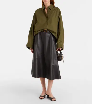 The Frankie Shop Tila oversized cotton shirt | Thumbnail 2 The Frankie Shop Tila oversized cotton shirt | Thumbnail 2