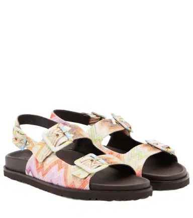 Missoni Mia Zigzag slingback sandals | Thumbnail 1 Missoni Mia Zigzag slingback sandals | Thumbnail 1