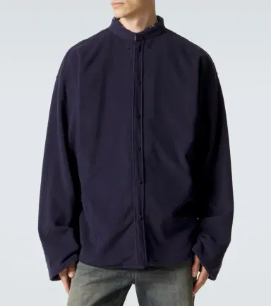 Balenciaga Reversible flannel and fleece shirt | Thumbnail 6 Balenciaga Reversible flannel and fleece shirt | Thumbnail 6
