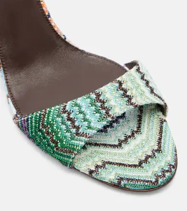 Missoni Julia Zigzag lamé wedges | Thumbnail 4 Missoni Julia Zigzag lamé wedges | Thumbnail 4