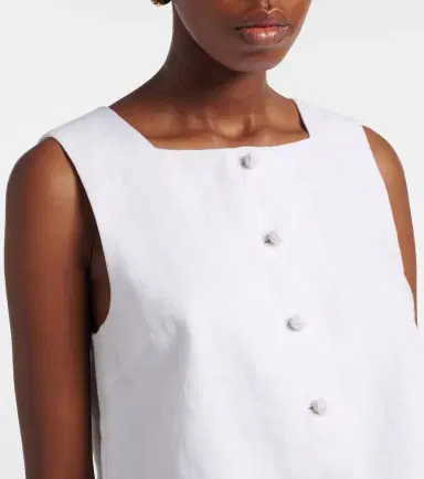 Posse Rio linen crop top | Thumbnail 4 Posse Rio linen crop top | Thumbnail 4