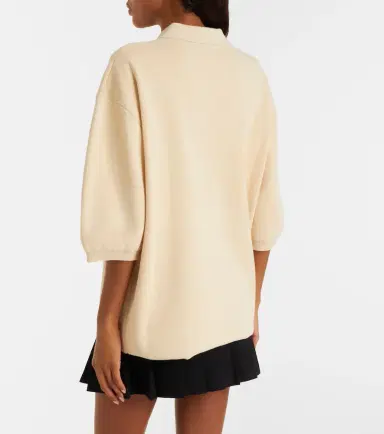 The Frankie Shop Nola cotton polo sweater | Thumbnail 2 The Frankie Shop Nola cotton polo sweater | Thumbnail 2