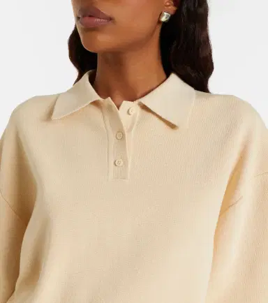 The Frankie Shop Nola cotton polo sweater | Thumbnail 6 The Frankie Shop Nola cotton polo sweater | Thumbnail 6