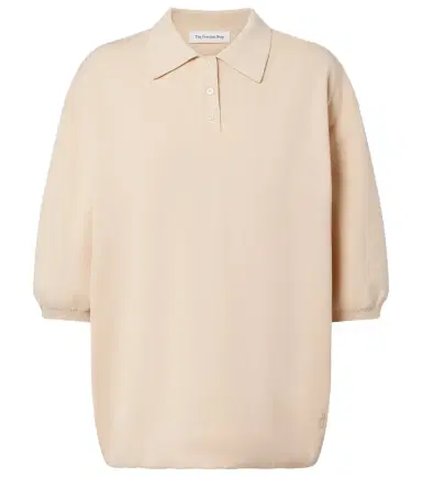 The Frankie Shop Nola cotton polo sweater | Thumbnail 1 The Frankie Shop Nola cotton polo sweater | Thumbnail 1