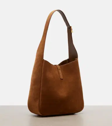 Saint Laurent Le 5 à 7 Small suede shoulder bag | Thumbnail 3 Saint Laurent Le 5 à 7 Small suede shoulder bag | Thumbnail 3