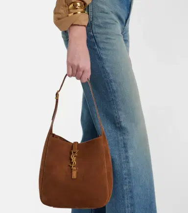 Saint Laurent Le 5 à 7 Small suede shoulder bag | Thumbnail 7 Saint Laurent Le 5 à 7 Small suede shoulder bag | Thumbnail 7