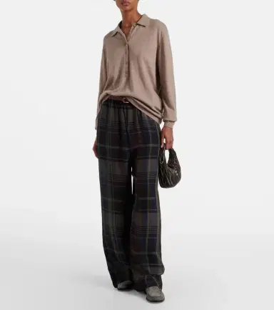 The Frankie Shop Tala wool-blend polo sweater | Thumbnail 4 The Frankie Shop Tala wool-blend polo sweater | Thumbnail 4