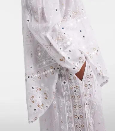 Juliet Dunn Embellished cotton shirt | Thumbnail 3 Juliet Dunn Embellished cotton shirt | Thumbnail 3