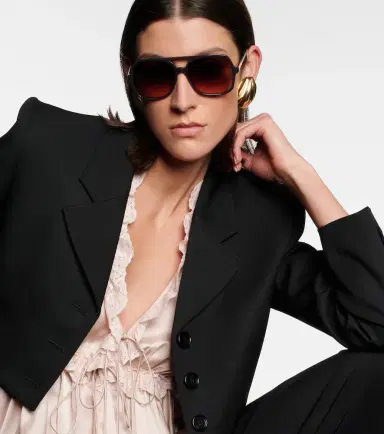 Chloe Chloé Judy aviator sunglasses | Thumbnail 5 Chloe Chloé Judy aviator sunglasses | Thumbnail 5
