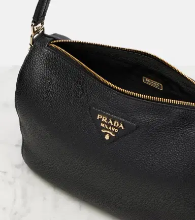 Prada Medium leather shoulder bag | Thumbnail 4 Prada Medium leather shoulder bag | Thumbnail 4