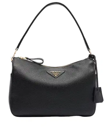 Prada Medium leather shoulder bag | Thumbnail 1 Prada Medium leather shoulder bag | Thumbnail 1