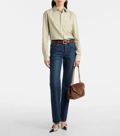 Saint Laurent Loulou Medium suede shoulder bag | Thumbnail 7 Saint Laurent Loulou Medium suede shoulder bag | Thumbnail 7