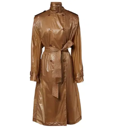 Saint Laurent Tie-neck trench coat | Thumbnail 1 Saint Laurent Tie-neck trench coat | Thumbnail 1