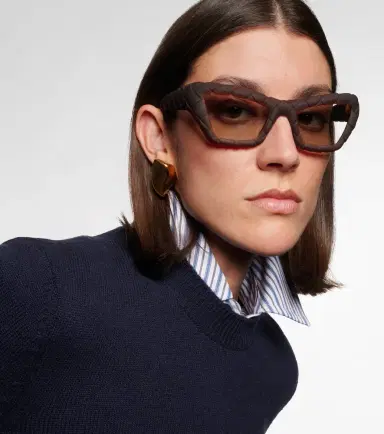 Bottega Veneta Knot Intrecciato cat-eye sunglasses | Thumbnail 5 Bottega Veneta Knot Intrecciato cat-eye sunglasses | Thumbnail 5