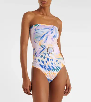 Alexandra Miro Iris belted printed swimsuit | Thumbnail 4 Alexandra Miro Iris belted printed swimsuit | Thumbnail 4
