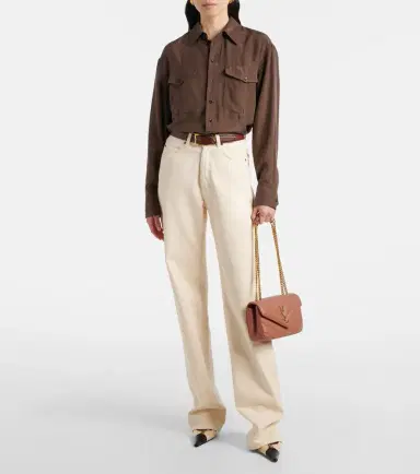 Saint Laurent Loulou Small leather shoulder bag | Thumbnail 6 Saint Laurent Loulou Small leather shoulder bag | Thumbnail 6