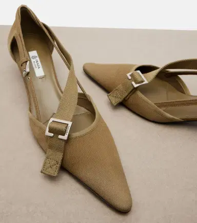 Prada Canvas pumps | Thumbnail 2 Prada Canvas pumps | Thumbnail 2