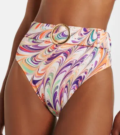 Alexandra Miro Iris belted printed bikini bottoms | Thumbnail 2 Alexandra Miro Iris belted printed bikini bottoms | Thumbnail 2