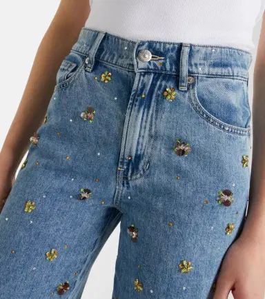 Veronica Beard Kasey embellished flared jeans | Thumbnail 5 Veronica Beard Kasey embellished flared jeans | Thumbnail 5