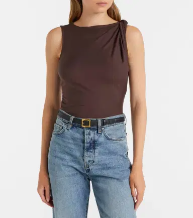 Veronica Beard Otessa jersey top | Thumbnail 5 Veronica Beard Otessa jersey top | Thumbnail 5