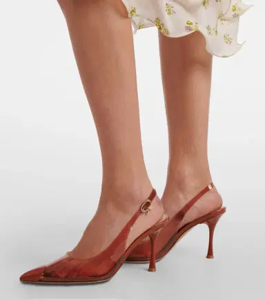 Gianvito Rossi Diana TPU slingback pumps | Thumbnail 5 Gianvito Rossi Diana TPU slingback pumps | Thumbnail 5