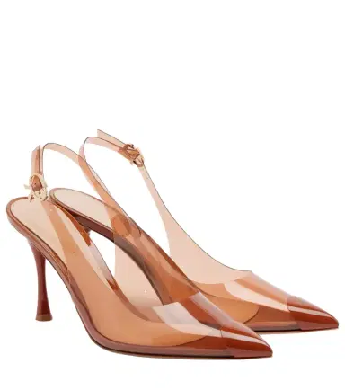 Gianvito Rossi Diana TPU slingback pumps | Thumbnail 1 Gianvito Rossi Diana TPU slingback pumps | Thumbnail 1
