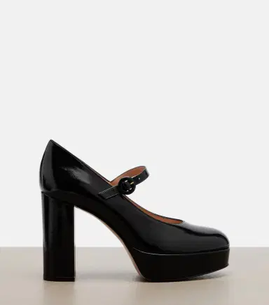 Gianvito Rossi Patent leather Mary Jane pumps | Thumbnail 2 Gianvito Rossi Patent leather Mary Jane pumps | Thumbnail 2