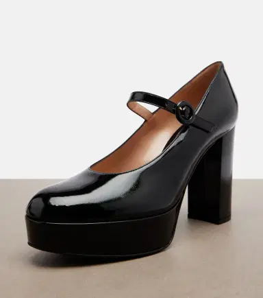 Gianvito Rossi Patent leather Mary Jane pumps | Thumbnail 3 Gianvito Rossi Patent leather Mary Jane pumps | Thumbnail 3