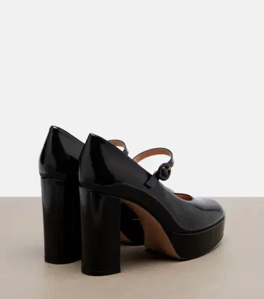 Gianvito Rossi Patent leather Mary Jane pumps | Thumbnail 4 Gianvito Rossi Patent leather Mary Jane pumps | Thumbnail 4