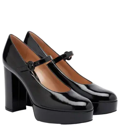 Gianvito Rossi Patent leather Mary Jane pumps | Thumbnail 1 Gianvito Rossi Patent leather Mary Jane pumps | Thumbnail 1