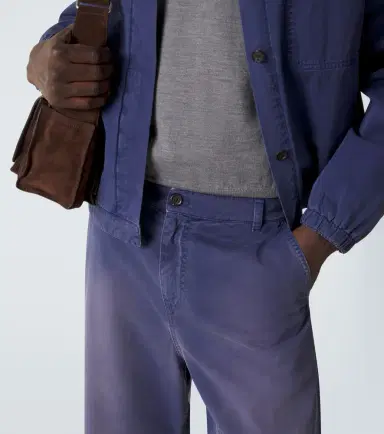 Miu Miu Cotton gabardine wide-leg pants | Thumbnail 5 Miu Miu Cotton gabardine wide-leg pants | Thumbnail 5