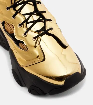 Noir Kei Ninomiya x Reebok metallic-effect platform sneakers | Thumbnail 2 Noir Kei Ninomiya x Reebok metallic-effect platform sneakers | Thumbnail 2