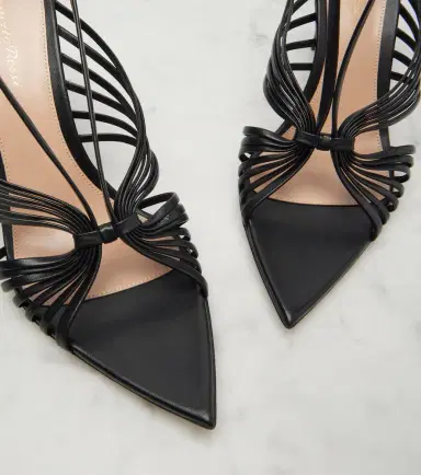 Gianvito Rossi Leather slingback sandals | Thumbnail 2 Gianvito Rossi Leather slingback sandals | Thumbnail 2