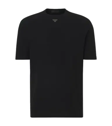 Prada Logo cotton T-shirt | Thumbnail 1 Prada Logo cotton T-shirt | Thumbnail 1