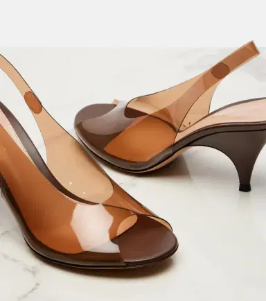 Gianvito Rossi TPU slingback sandals | Thumbnail 2 Gianvito Rossi TPU slingback sandals | Thumbnail 2