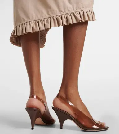 Gianvito Rossi TPU slingback sandals | Thumbnail 6 Gianvito Rossi TPU slingback sandals | Thumbnail 6