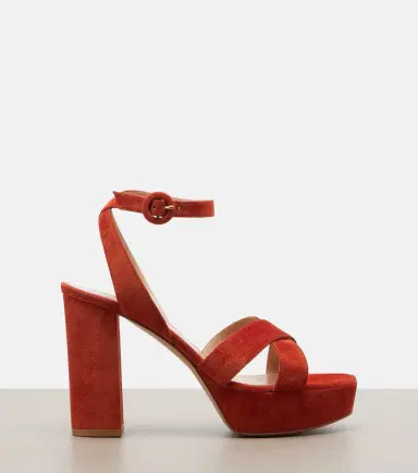 Gianvito Rossi Sabrina suede platform sandals | Thumbnail 2 Gianvito Rossi Sabrina suede platform sandals | Thumbnail 2