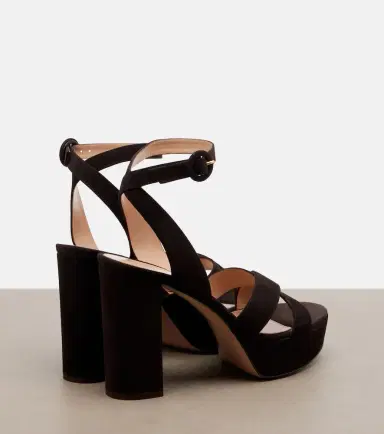 Gianvito Rossi Sabrina suede platform sandals | Thumbnail 4 Gianvito Rossi Sabrina suede platform sandals | Thumbnail 4