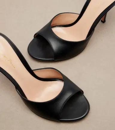 Gianvito Rossi Sofia leather mules | Thumbnail 2 Gianvito Rossi Sofia leather mules | Thumbnail 2