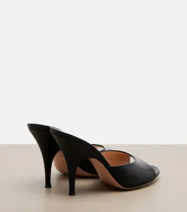 Gianvito Rossi Sofia leather mules | Thumbnail 3 Gianvito Rossi Sofia leather mules | Thumbnail 3