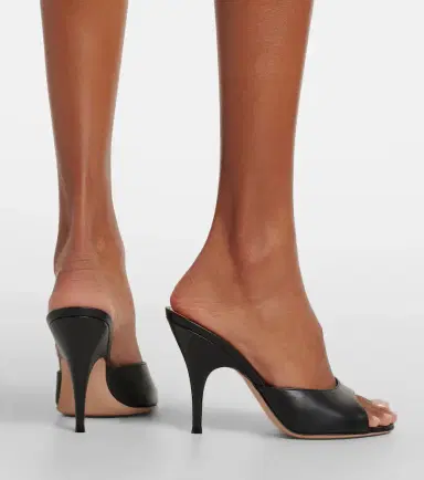 Gianvito Rossi Sofia leather mules | Thumbnail 5 Gianvito Rossi Sofia leather mules | Thumbnail 5