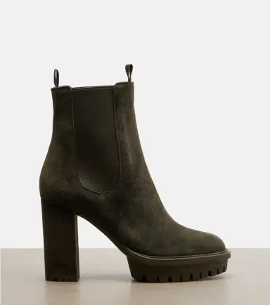 Gianvito Rossi Barry suede platform ankle boots | Thumbnail 2 Gianvito Rossi Barry suede platform ankle boots | Thumbnail 2