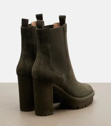 Gianvito Rossi Barry suede platform ankle boots | Thumbnail 4 Gianvito Rossi Barry suede platform ankle boots | Thumbnail 4