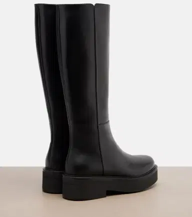 Gianvito Rossi Hiro leather mid-calf boots | Thumbnail 4 Gianvito Rossi Hiro leather mid-calf boots | Thumbnail 4